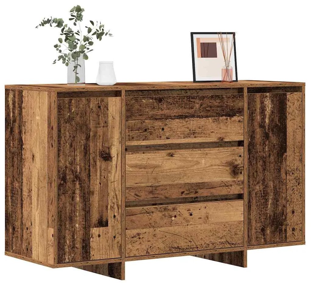 vidaXL Πλαϊνό γραφείο Παλιό ξύλο 120 x 41 x 75 εκ. Επεξεργασμένο ξύλο