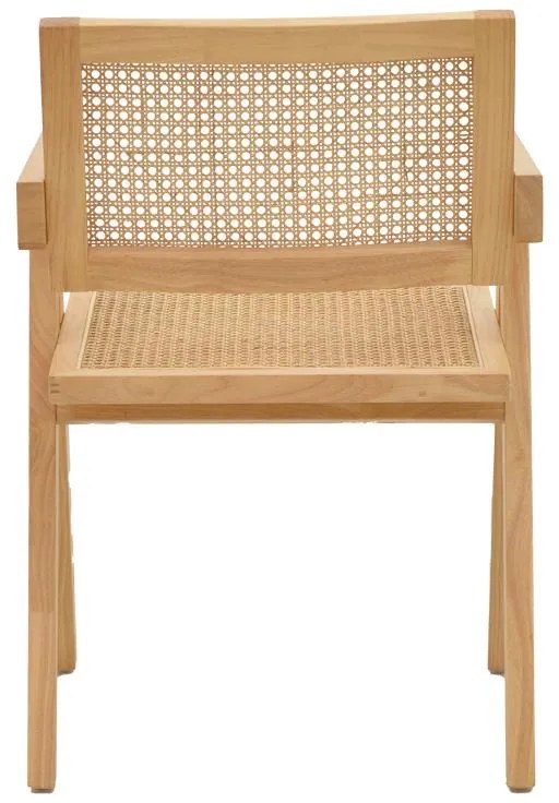 Καρέκλα - Πολυθρόνα Winslow φυσικό rubberwood 52x59x79εκ 52x59x79 εκ.