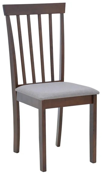 Καρέκλα Houston σε καρυδί απόχρωση 40x49x94εκ Υλικό: rubberwood 091-000010