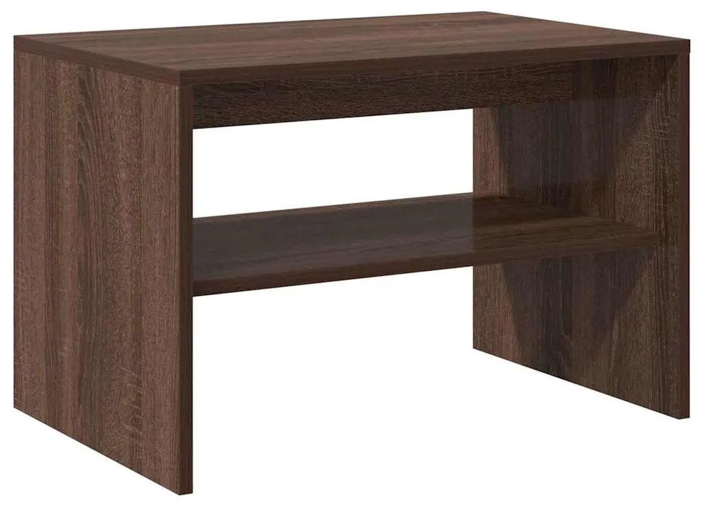 Ντουλάπι τηλεόρασης καφέ δρυς 60x40x40 cm Ξύλινη κατασκευή - Καφέ