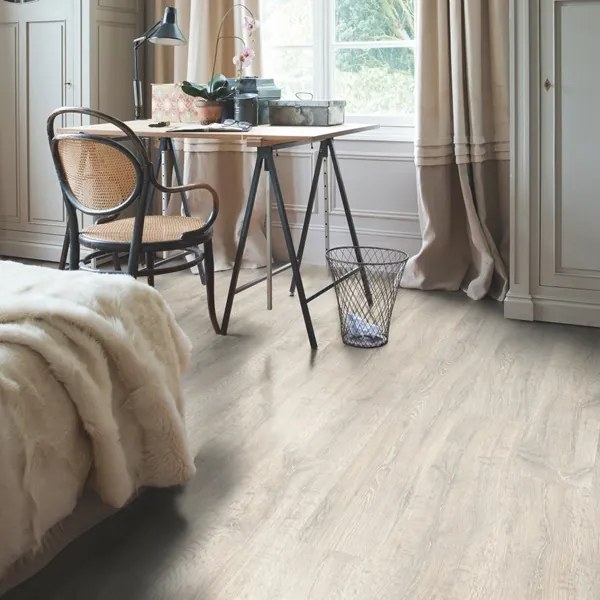 Laminate Quick-Step Classic CL1653 Reclaimed white patina oak 1200×190×8 (mm)