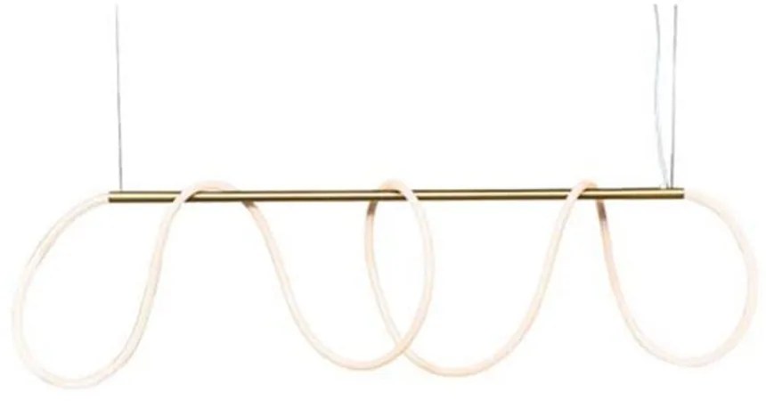 Φωτιστικό Οροφής - Ράγα Led 19254 60W 3000K 60Lm Brass Metal