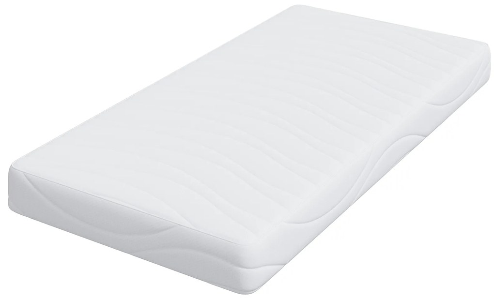 vidaXL Στρώμα Λευκό 80 x 160 cm Pěna