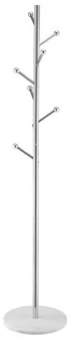 VEVOR Coat Rack Freestanding Coats Rack Stand with Stable Marble Base & 8 Hooks