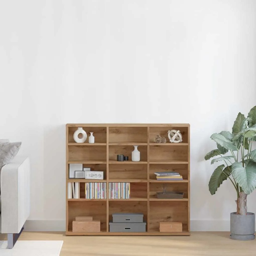 Ντουλάπι CD Artisan Oak 100x23x89,5 cm Κατασκευασμένο ξύλο - Καφέ