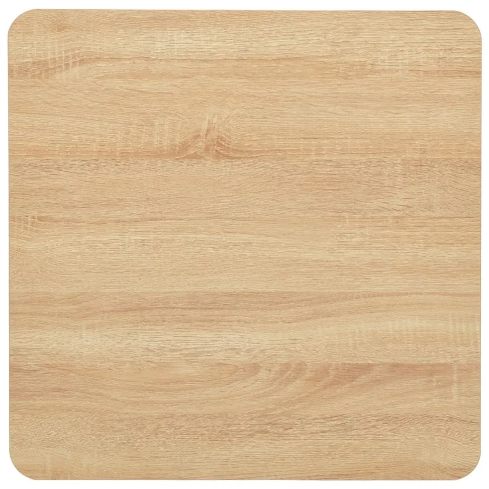vidaXL Τραπέζι Bistro Χρώμα Δρυός 60 x 60 x 107 εκ.