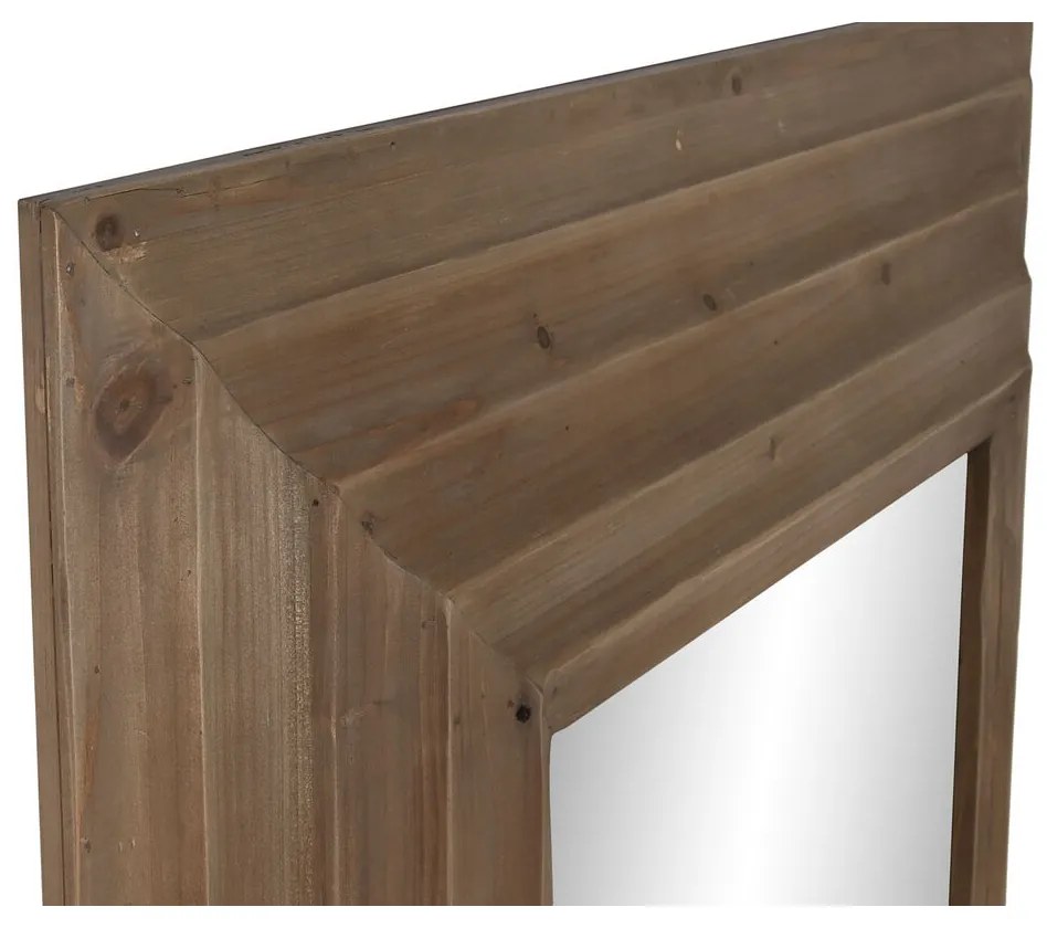 Τοίχο καθρέφτη Home ESPRIT Καφέ Φυσικό Σύγχρονη 104 x 9 x 135 cm