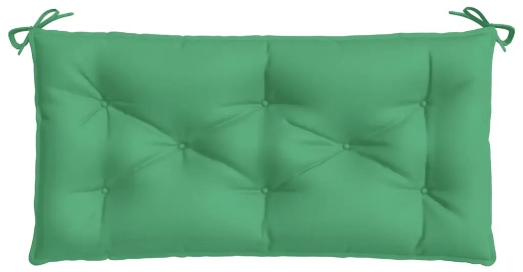 vidaXL Μαξιλάρι Πάγκου Κήπου Πράσινο 100x50x7 εκ. Ύφασμα Oxford