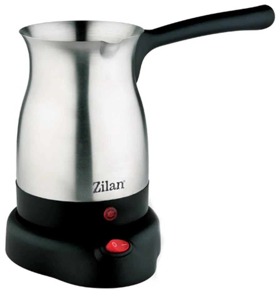 Zilan Ηλεκτρικό Μπρίκι 300mL 800W Μαύρο-Ίνοξ ZLN3628