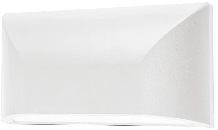 Adeleq Led Φωτιστικό PC Οβάλ Μονής Κατεύθυνσης 6W 3000Κ Ip65 Λευκό 9-9660