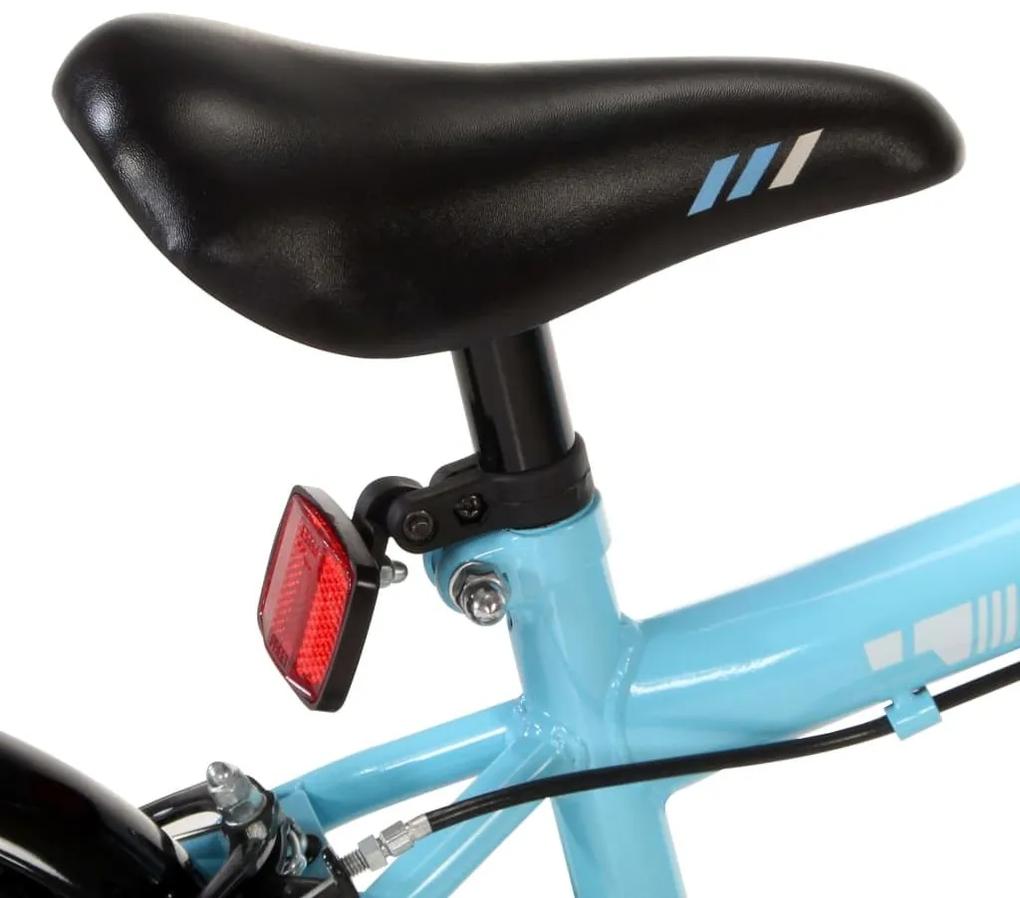 Ποδήλατο Παιδικό Μαύρο / Μπλε 14 Ιντσών - Μπλε