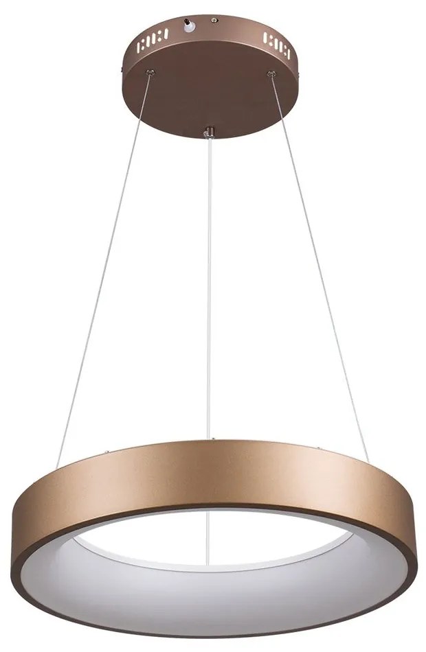 Φωτιστικό Οροφής Πλαφονιέρα Salem 61244 Led 75W Φ45cm Bronze GloboStar