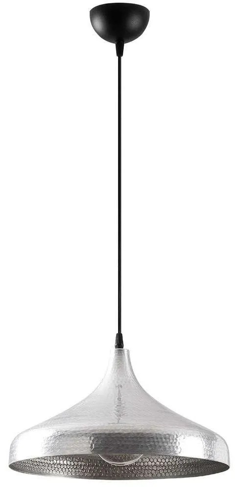 Φωτιστικό Οροφής Tattoo 584TTM1234 36x36x118cm 1xE27 40W Black-Silver Opviq