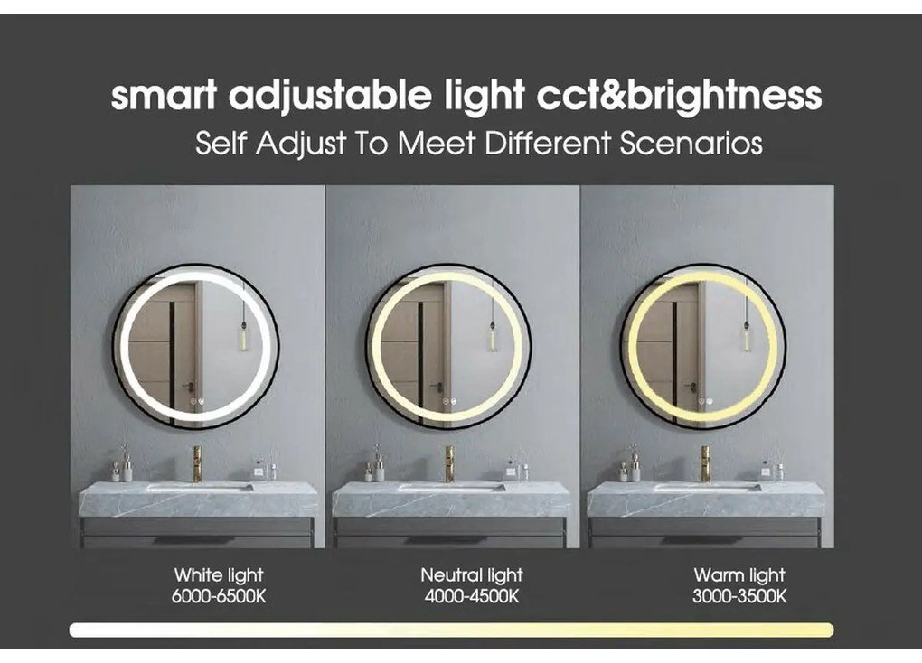 Καθρέφτης Καλλωπισμού Home ESPRIT Μαύρο Αλουμίνιο 50 x 2 x 150 cm