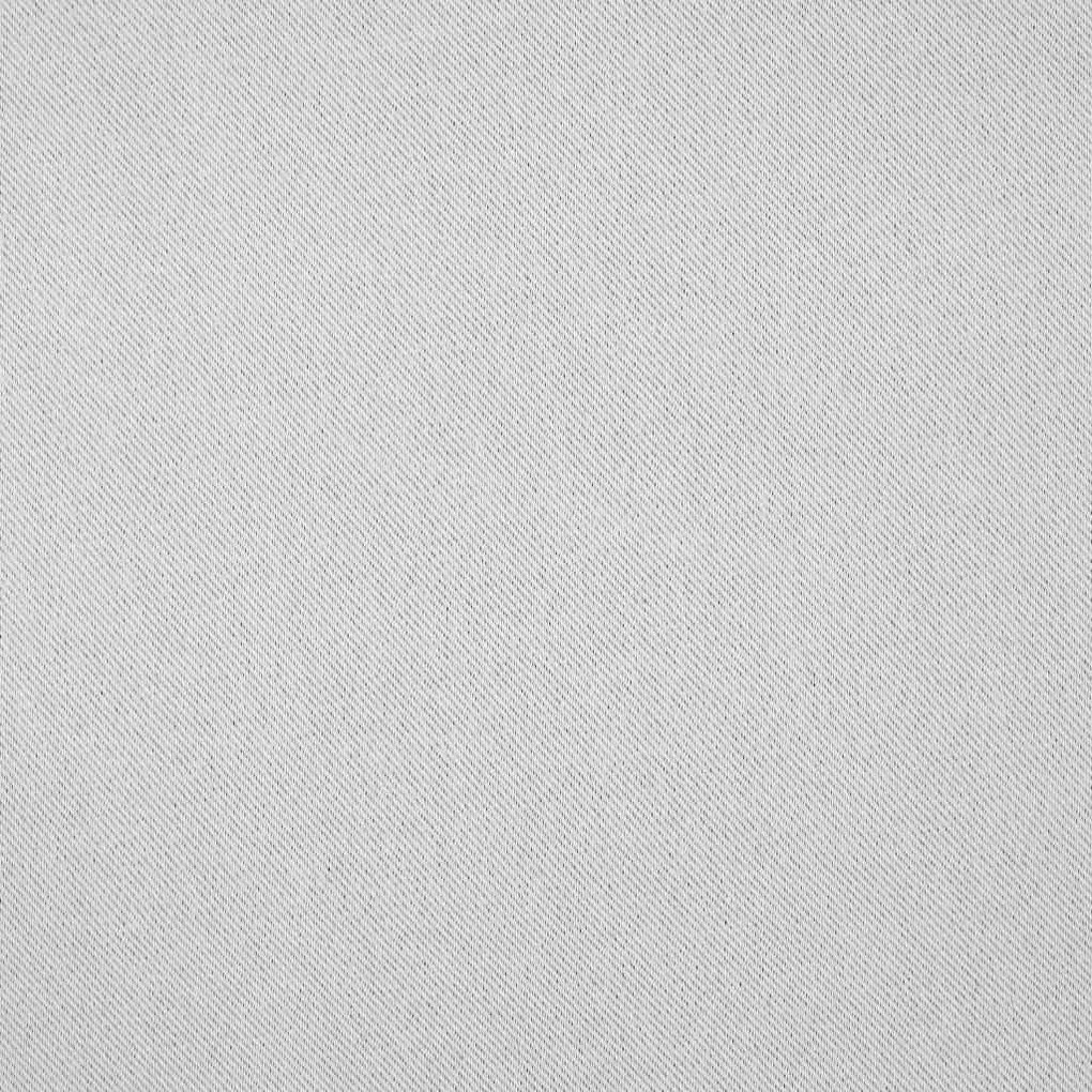 vidaXL Κουρτίνες Μαύρης Ύφανσης με Δαχτυλίδια 2 pcs Απαλό γκρι