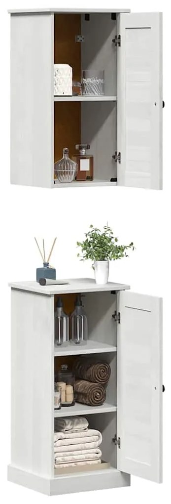 vidaXL Σετ Επίπλων Μπάνιου VIGO 2 pcs Λευκό αντικέ 37 x 34 x 80 εκ