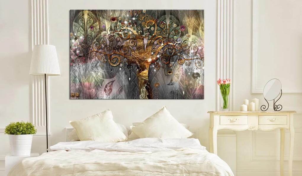 Πίνακας - Gold Tree 90x60
