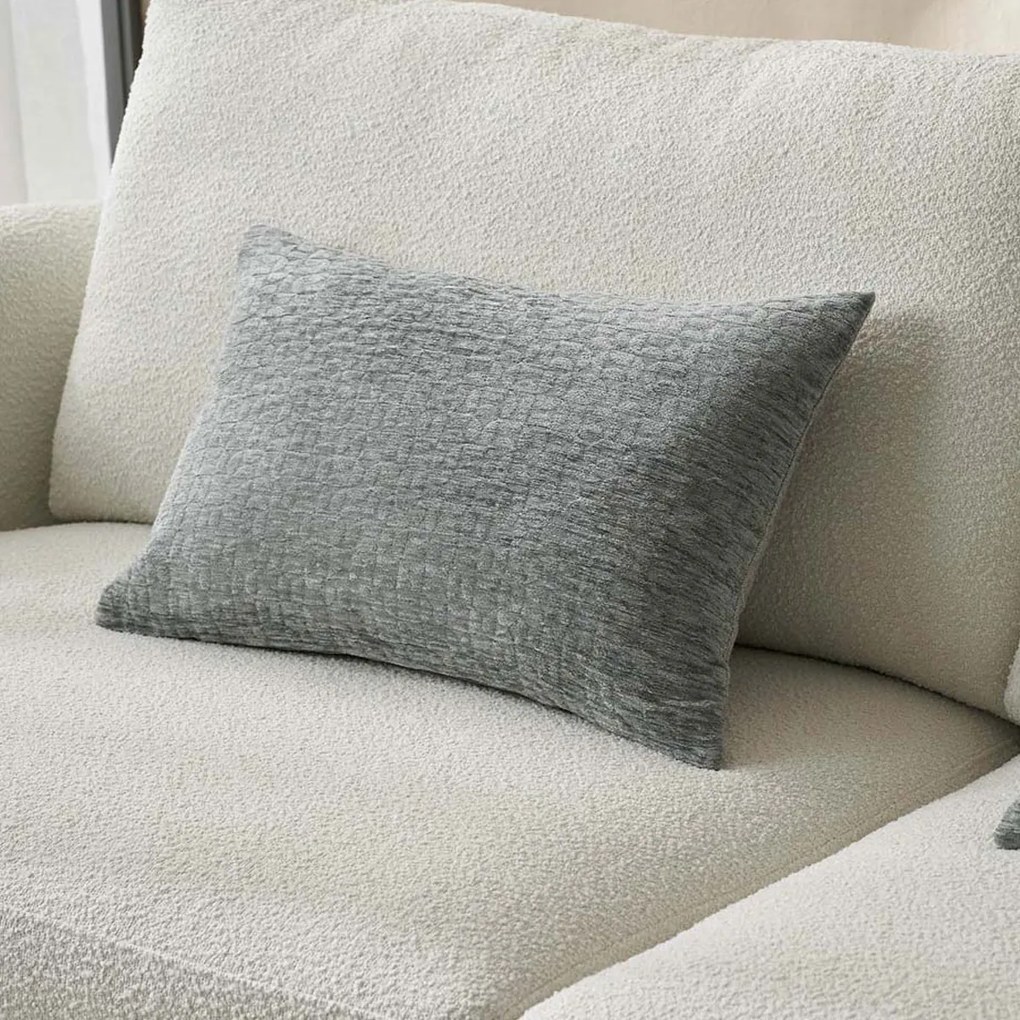 Διακοσμητική Μαξιλαροθήκη (40x60) Gofis Home Ondine Weed Grey 184/07