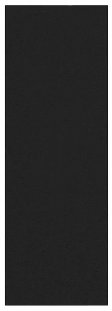 vidaXL Χαλάκι Εξώπορτας Μαύρο 120 x 350 εκ Πολυπροπυλένιο και βινύλιο