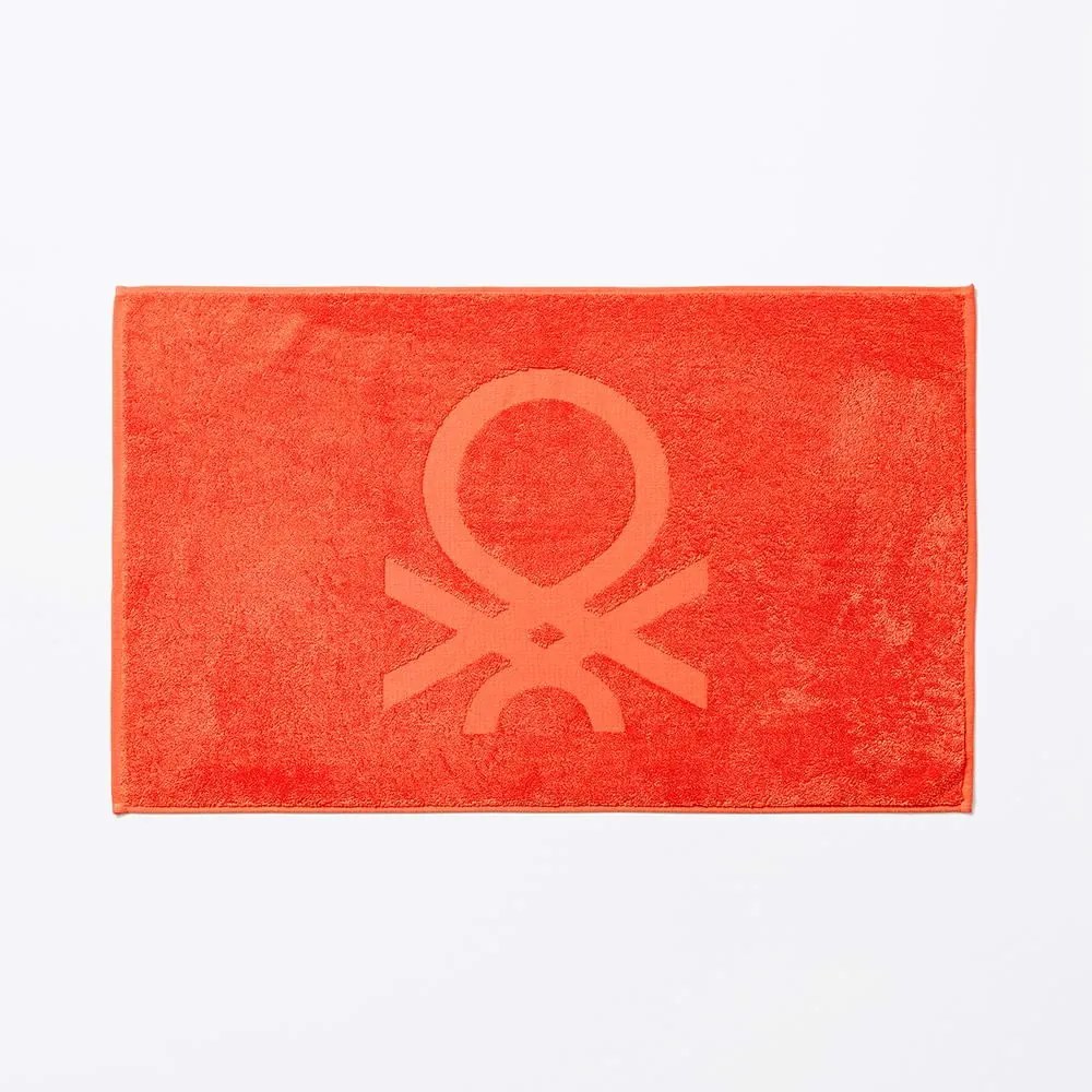 Ταπέτο Μπάνιου 20.21.0508 50X80cm 750GSM Cotton Red Tevere Benetton 50X80cm 100% Cotton