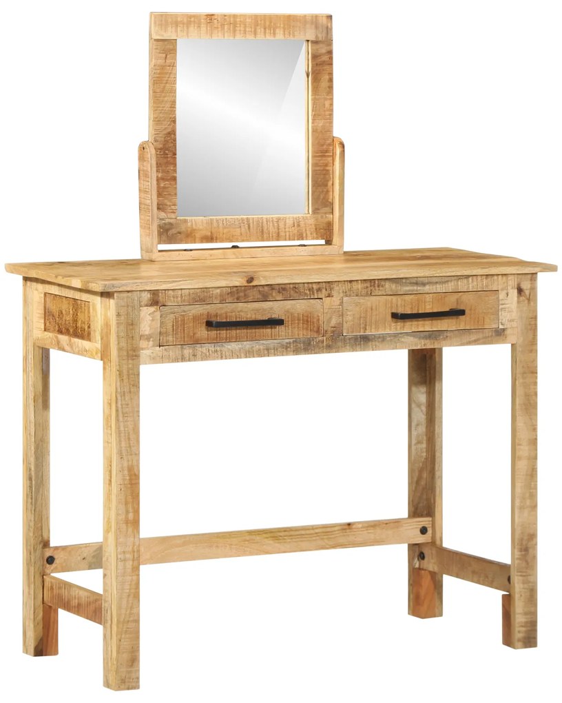 vidaXL Τραπέζι περιποίησης Καφέ 100 x 40 x 120 εκ. Μασίφ ξύλο μάνγκο
