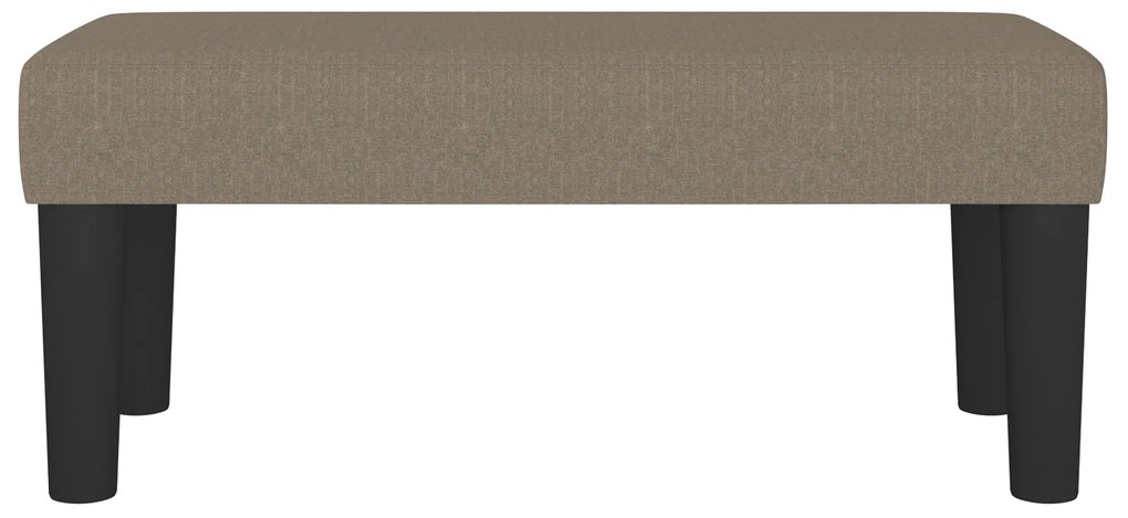 vidaXL Πάγκος Taupe 70 x 30 x 30 εκ. Υφασμάτινος