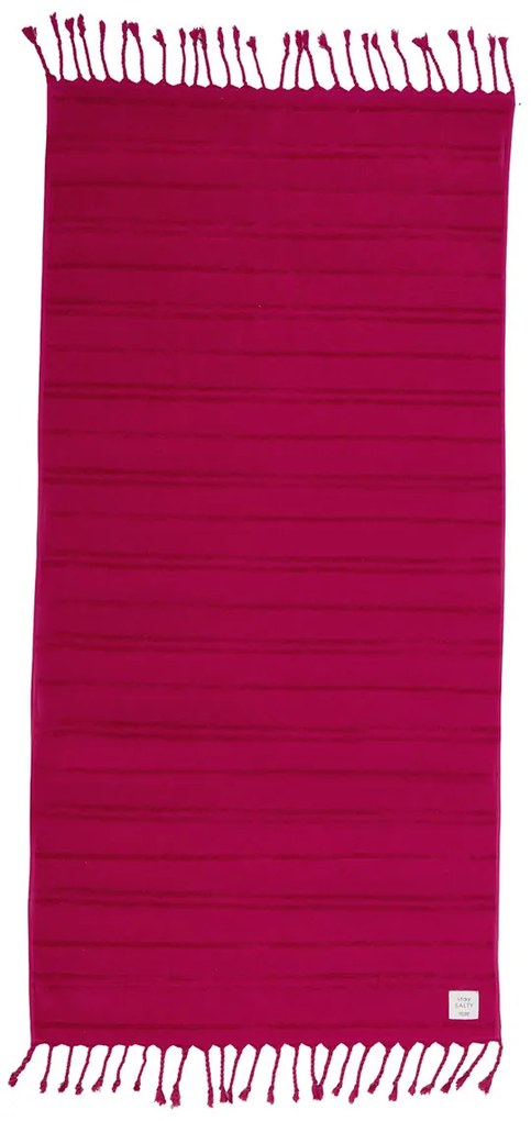 Πετσέτα Θαλάσσης (80x160) Nef-Nef Homeware Expression 23 Sangria