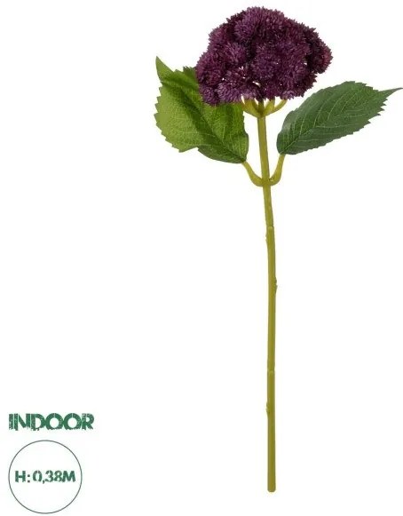 Artificial Garden HOT PINK SEDUM BRANCH 21344 Τεχνητό Διακοσμητικό Κλαδί Ροζ Σέδο Y38cm Globostar-21344-Ροζ 21344