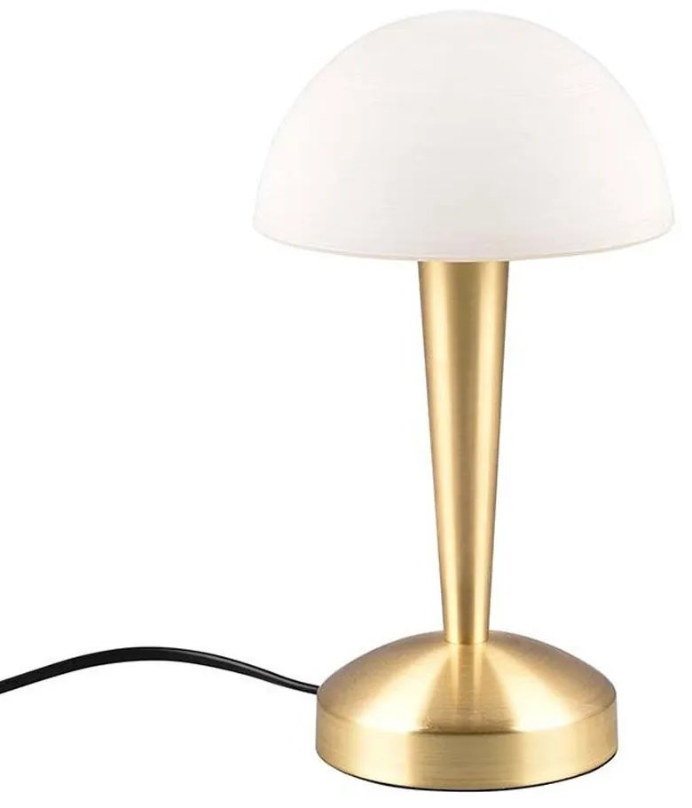 Επιτραπέζιο Φωτιστικό Canaria R59561108 E14 LED 470lm 3000K 26x15cm Brass-White RL Lighting