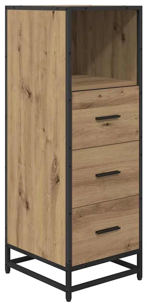 vidaXL Σετ Επίπλων Μπάνιου 3 pcs artisan δρυς 35 x 37.5 x 100 εκ.