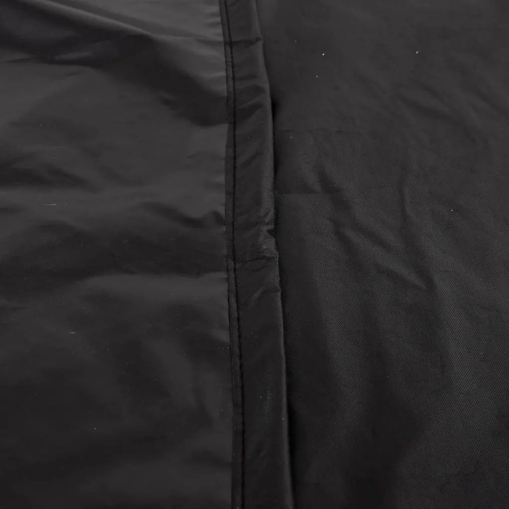 Κουκούλα Μηχανής Μαύρη 220x95x110 εκ. Ύφασμα Oxford 210D