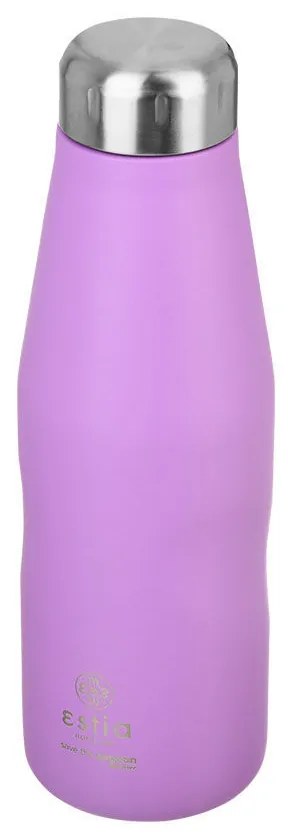 Μπουκάλι Θερμός Travel Flask Save The Aegean Lavender Purple 500ml - Estia