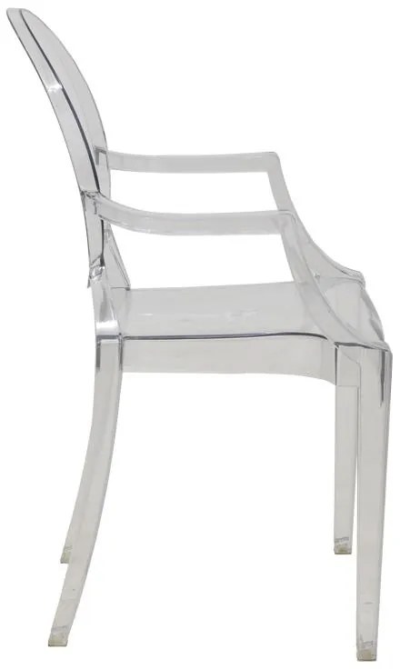 Καρέκλα Narova PC διάφανο 43x48x92εκ 43x48x92 εκ.