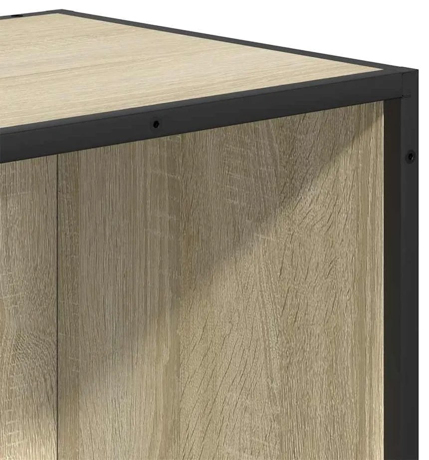 Βιβλιοθήκη Sonoma Oak 60x35x139 cm Ξύλινη κατασκευή - Καφέ