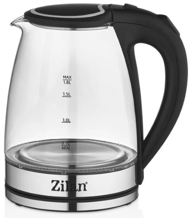 Γυάλινος Βραστήρας Zilan 1.8L 1800W ZLN8115