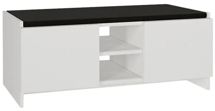 Παπουτσοθήκη Verly Megapap χρώμα λευκό 110x33,2x43εκ.