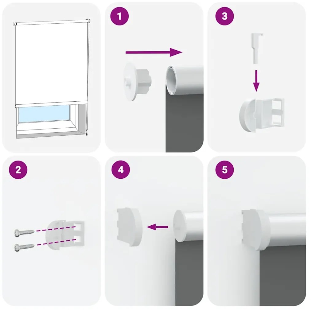 vidaXL Roller Blind Blackout Μπεζ 160x130 cm Πλάτος υφάσματος 156,6cm