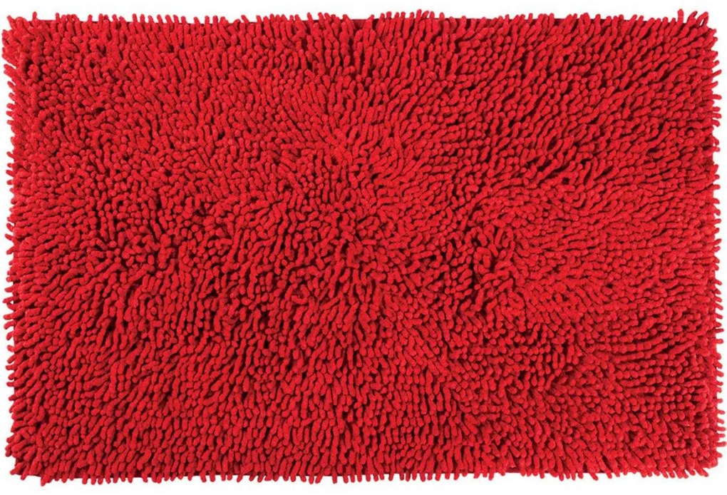 Πατάκι Μπάνιου New Chenille Loop 05569.001 Rouge 50 X 80 50x80cm 100% Cotton