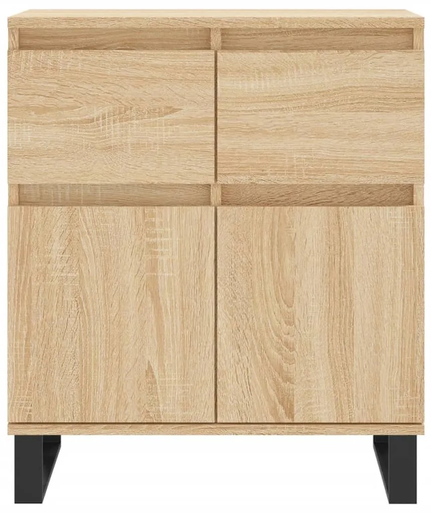 vidaXL Συρταριέρα Sonoma Δρυς 60x35x70 εκ. Επεξεργασμένο Ξύλο
