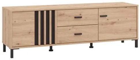 ΕΠΙΠΛΟ ΤΗΛΕΟΡΑΣΗΣ LAVAL 157 3K2F2V ARTISAN ΟΑΚ/ΜΑΥΡΟ 157x40x52εκ 11014527