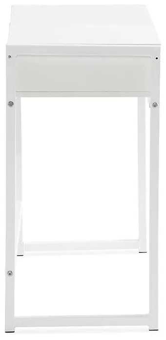 Τουαλέτα Springfield 125, Άσπρο, Καθρέφτης, 75x90x40cm