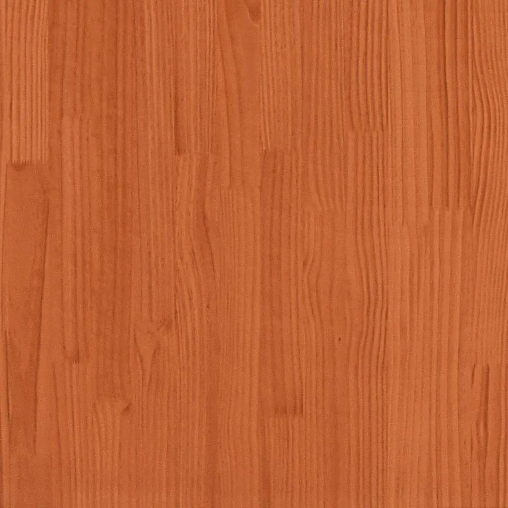 Καρέκλες Adirondack κήπου 2 τεμάχια κερί καφέ 75x77x77 cm - Καφέ