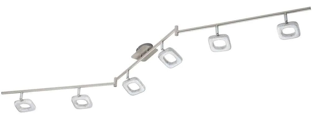 Φωτιστικό Σποτ Led 97005 Litago Crystal Eglo Metal, Plastic