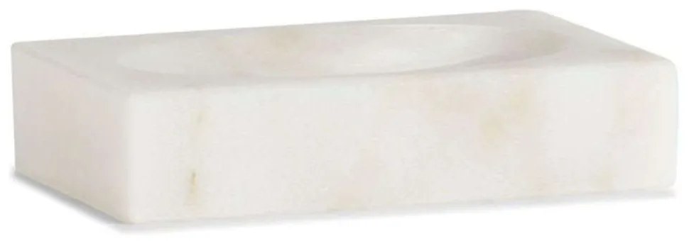 Σαπουνοθήκη Marble LBTAH-BA71161 13x9x3cm White Andrea House Μάρμαρο