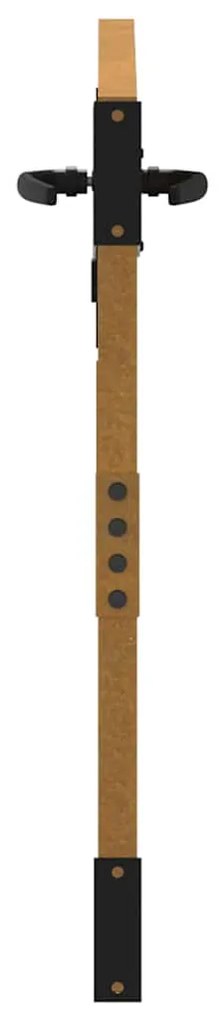 vidaXL Πόρτα Κήπου με Σχέδιο Δέντρου από Ατσάλι Corten 85x100 εκ.