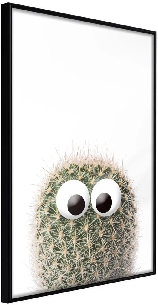 Αφίσα - Funny Cactus II - 30x45 - Μαύρο - Χωρίς πασπαρτού