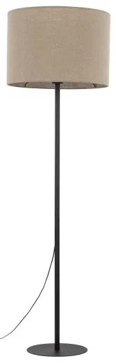 Επιδαπέδιο Φωτιστικό 1xE27 Ύφασμα Earth KT Lighting-16012-Μπεζ 16012
