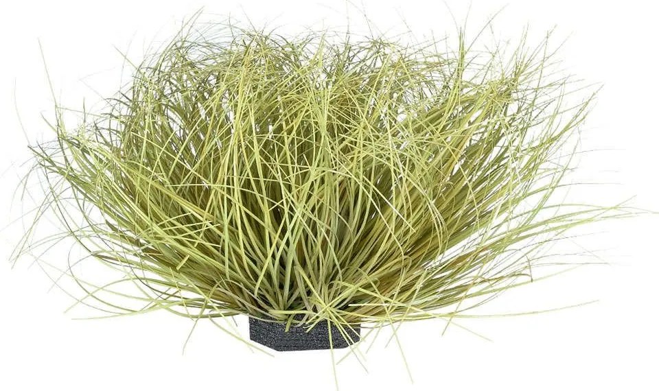 Τεχνητό Φυτό Θάμνος Grass Bush 21166 50x30cm Light Green GloboStar PVC