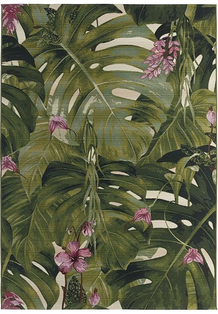 Χαλί Amazzonia 33X Green-Pink Carpet Couture 200X300cm