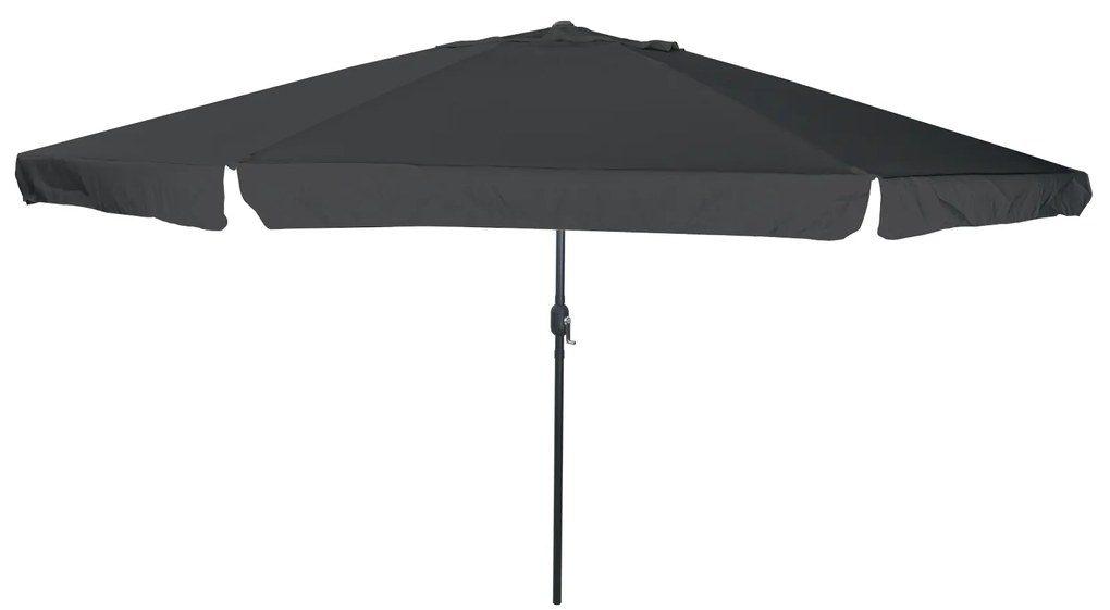 vidaXL Ομπρέλα Κήπου 395x245 cm Ανθρακί